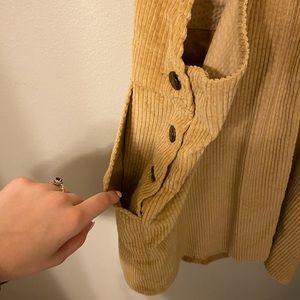 Corduroy Overall Dress